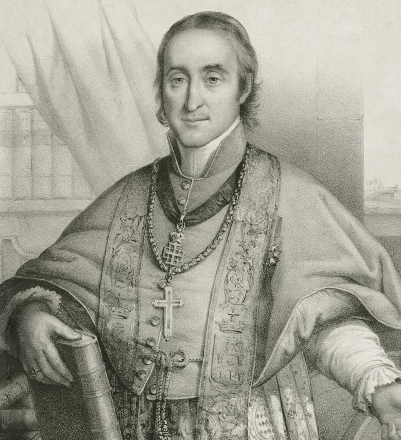 Bishop Jean Baptiste Francois Pompallier, 1807-1871. Sir George Grey Special Collections, Auckland Libraries.